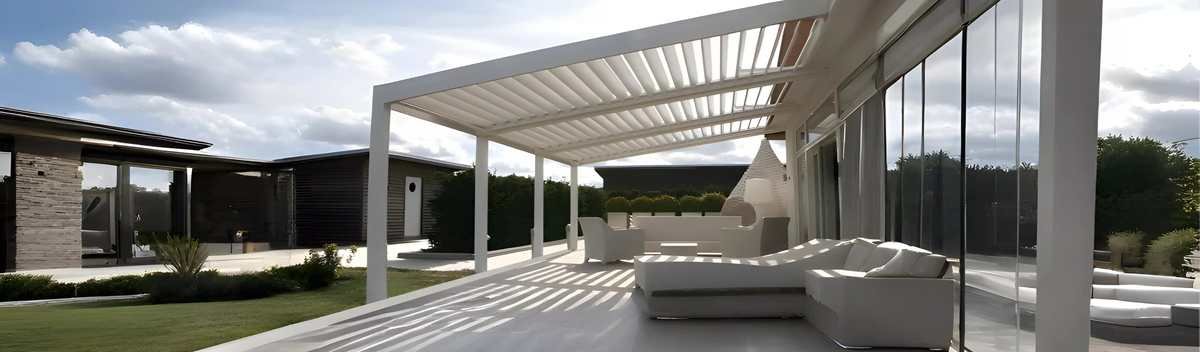 Ekonomi̇k Seri̇ — Beyaz Pergola Uygulamasi